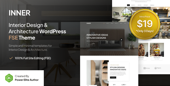 Inner v1.0.0 – Interior Design & Architecture WordPress Theme